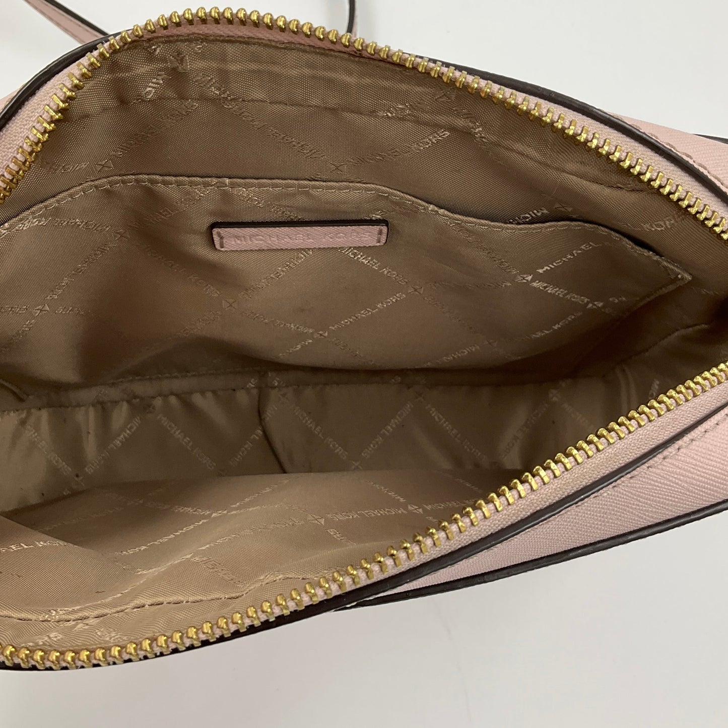 Crossbody Designer By Michael Kors In Pink, Size:Medium