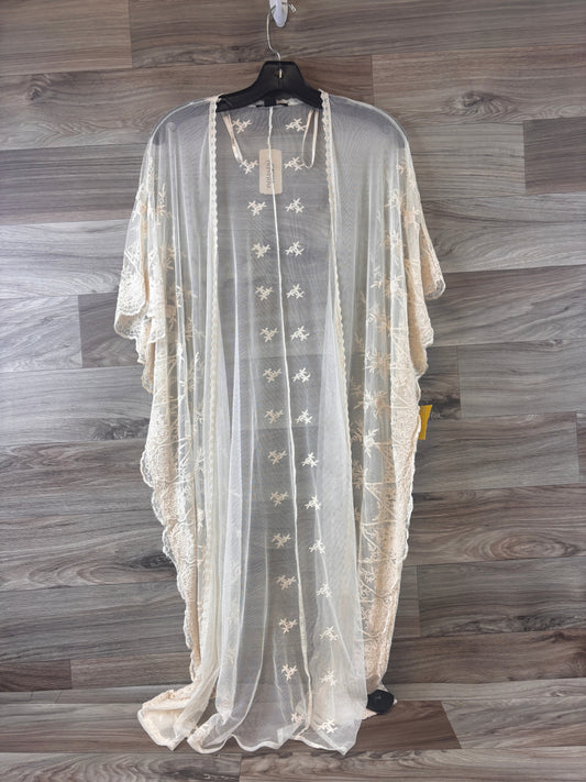 Kimono By Forever 21 In Ivory, Size: S