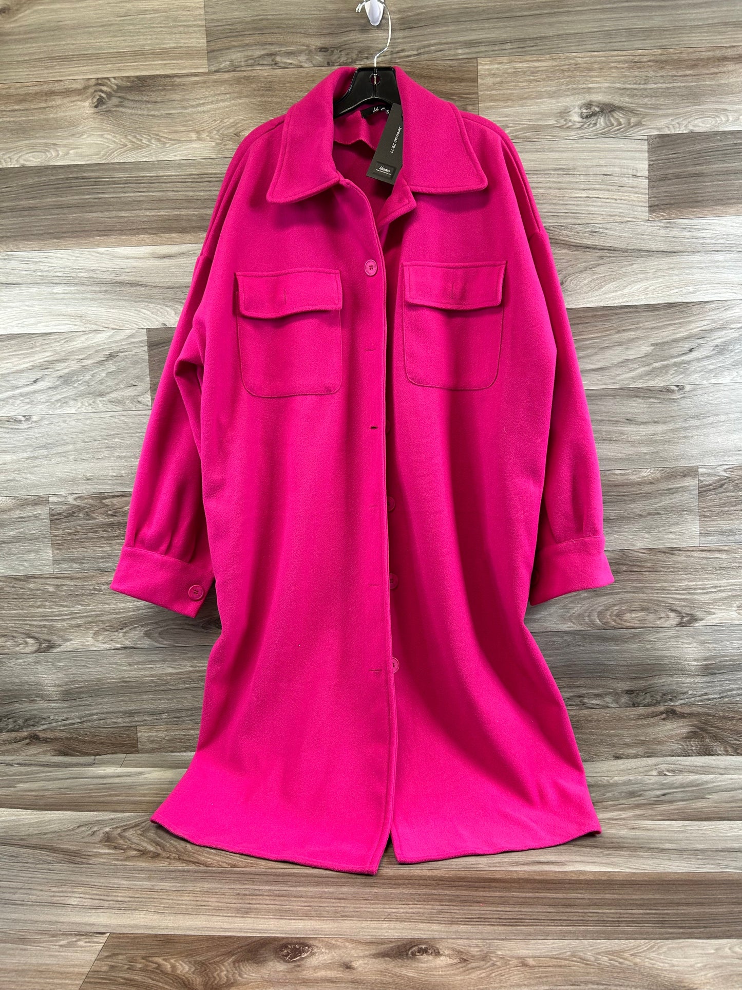 Coat Other By Clothes Mentor In Pink, Size: L