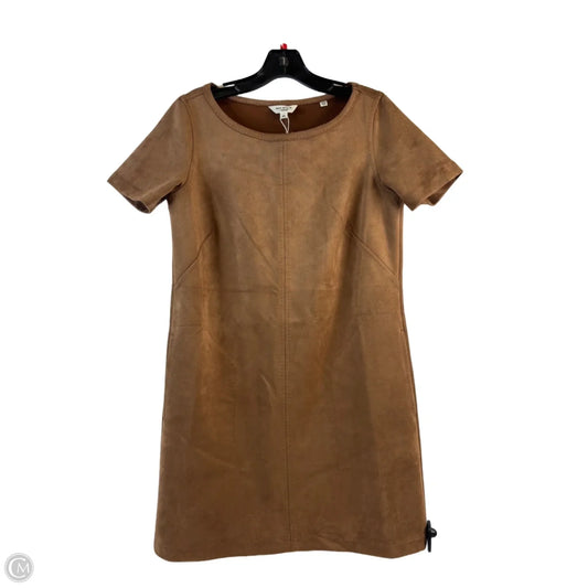 Dress Casual Midi By Max Studio In Tan, Size: Xs