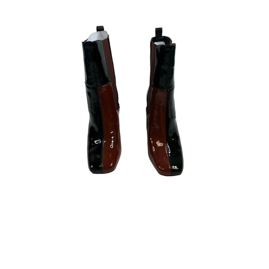 Boots Ankle Heels By Sam Edelman In Blue & Brown, Size: 7