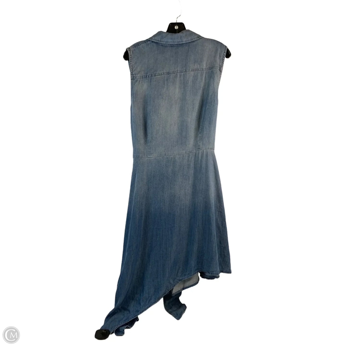 Dress Casual Midi By Inc In Blue Denim, Size: Xl
