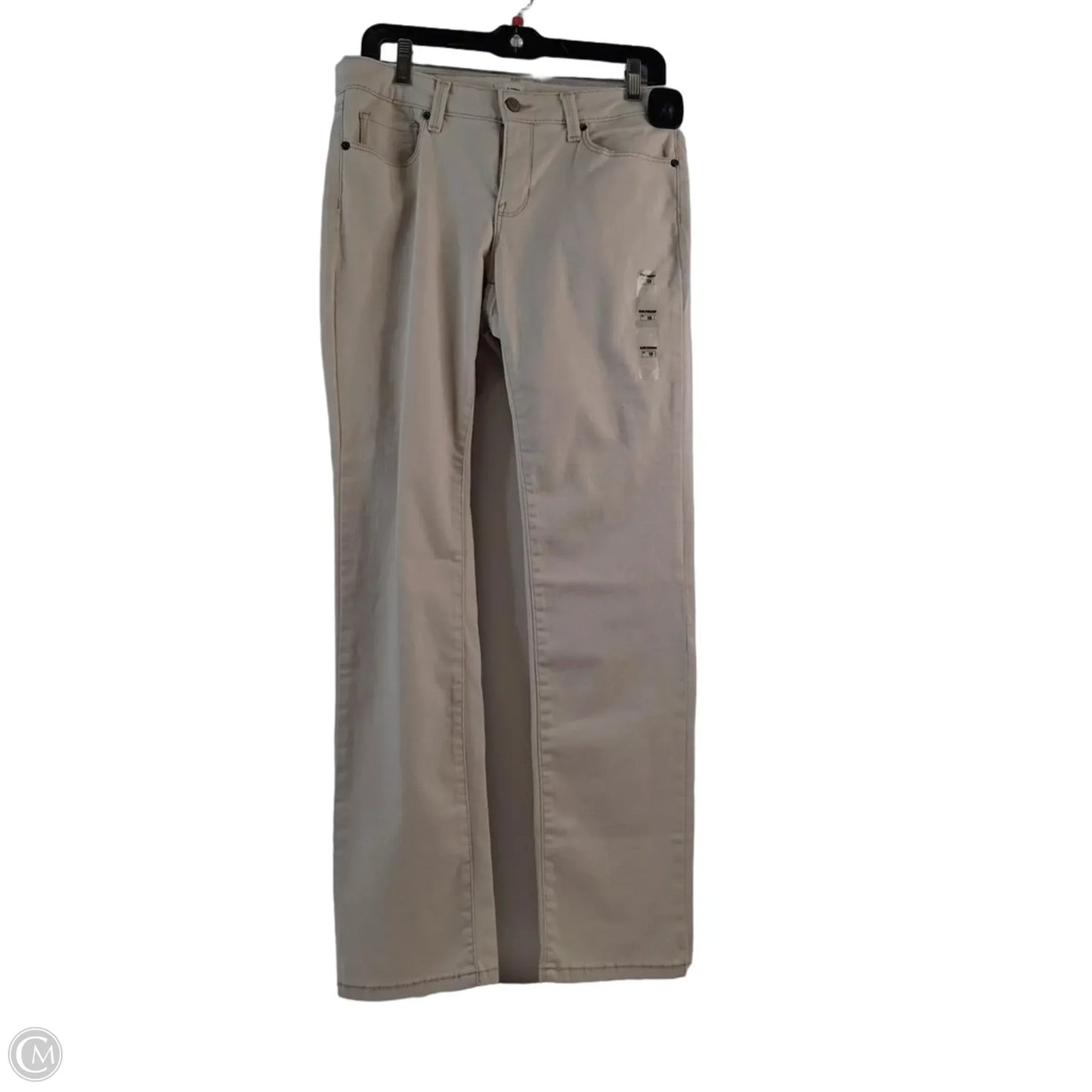 Jeans Straight By Sonoma In Beige, Size: 10
