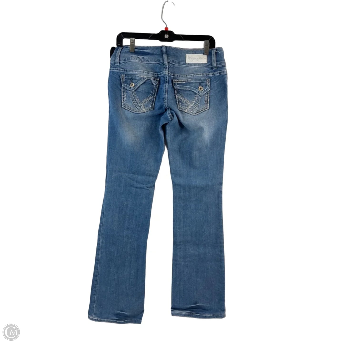 Jeans Flared By Clothes Mentor In Blue Denim, Size: 8