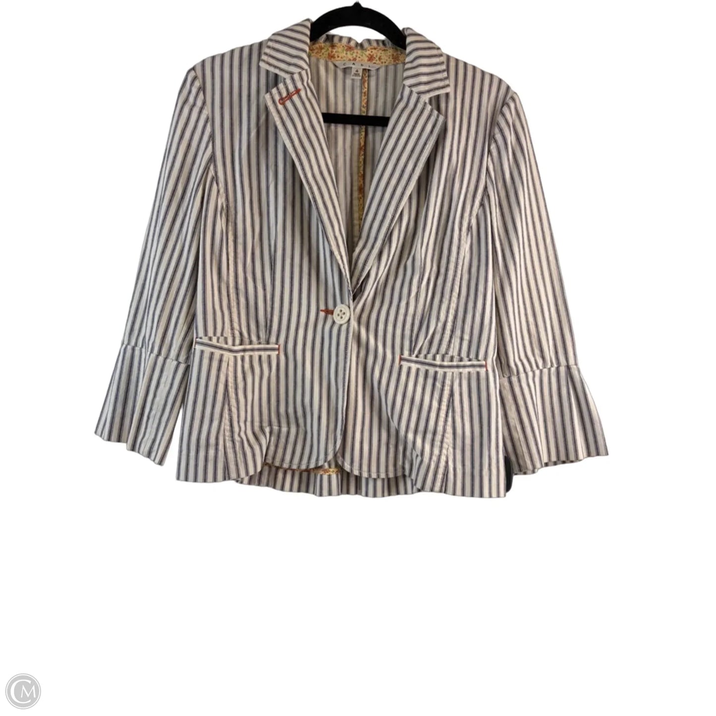 Blazer By Cabi In Black & White, Size: S