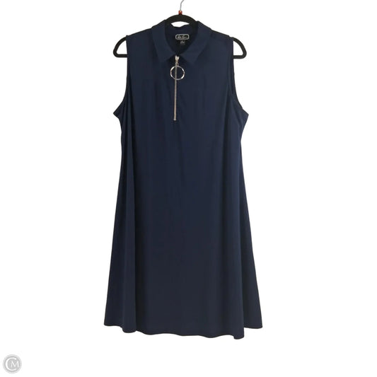 Dress Casual Midi By Clothes Mentor In Navy, Size: Xl
