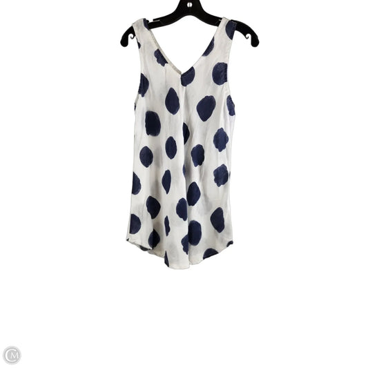 Top Sleeveless By Kaktus In Polkadot Pattern, Size: L