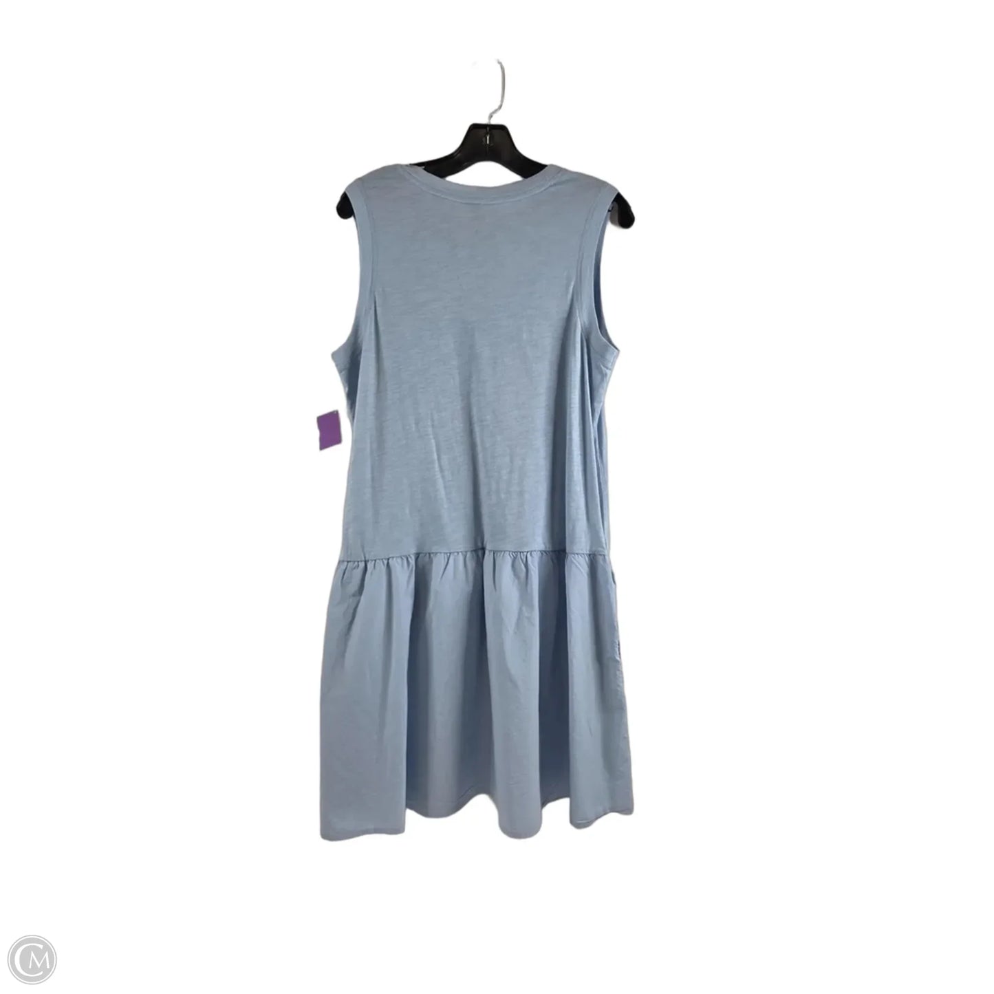 Dress Casual Short By Universal Thread In Blue, Size: M