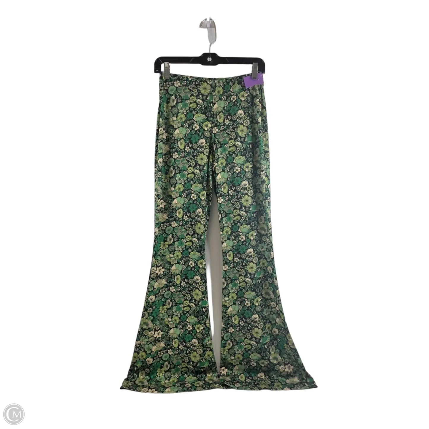 Pants Dress By Zara In Black & Green, Size: 8