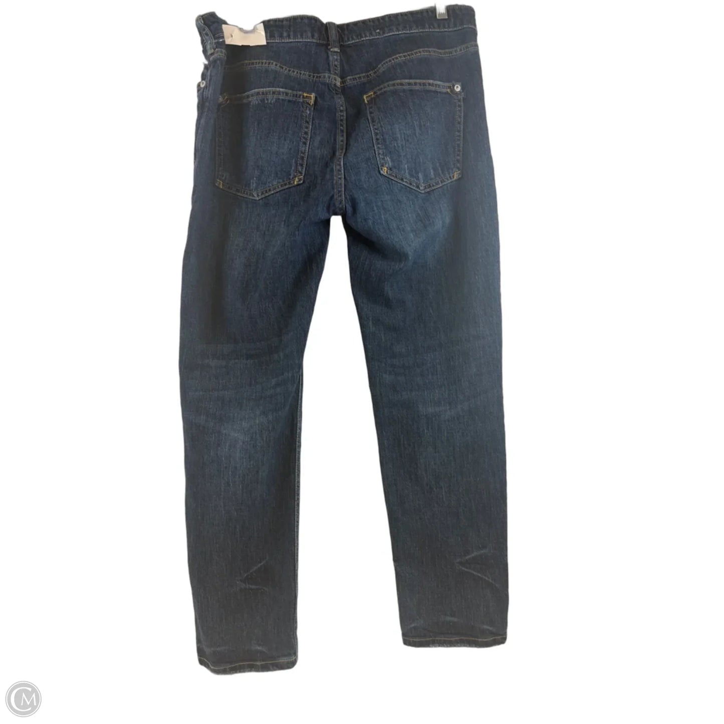 Jeans Straight By Pilcro In Blue Denim, Size: 6
