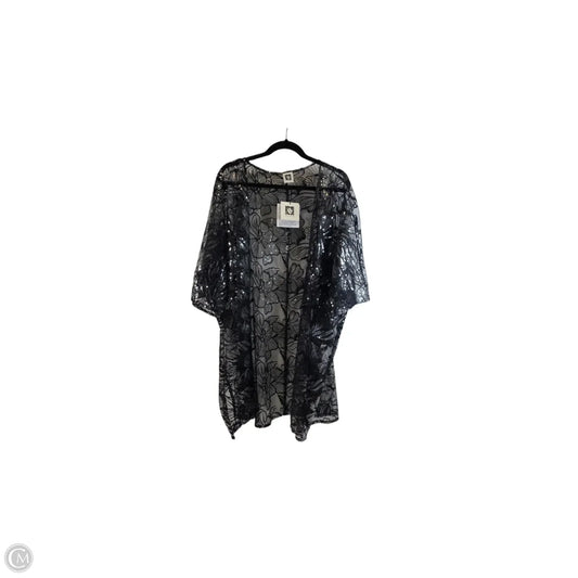 Kimono By Anne Klein In Black, Size: L