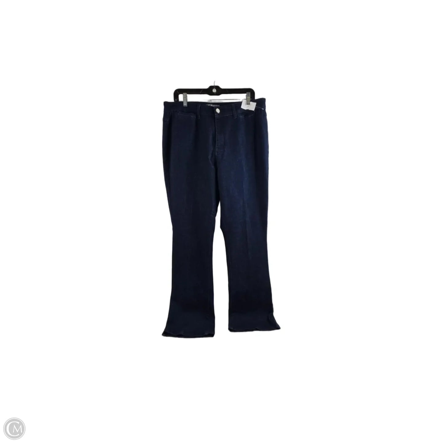 Jeans Flared By D Jeans In Blue Denim, Size: 14