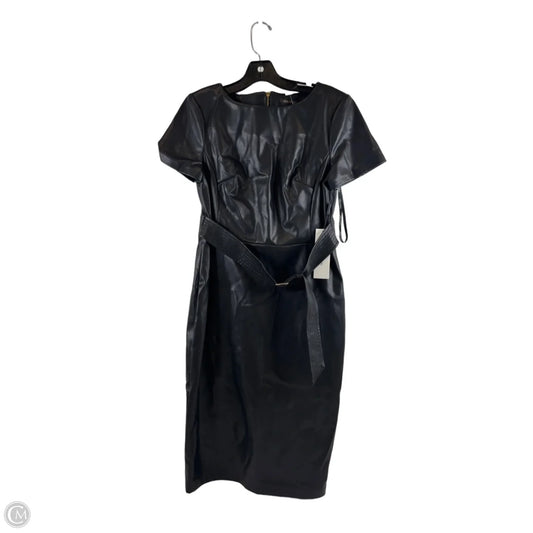 Dress Casual Midi By Calvin Klein In Black, Size: M