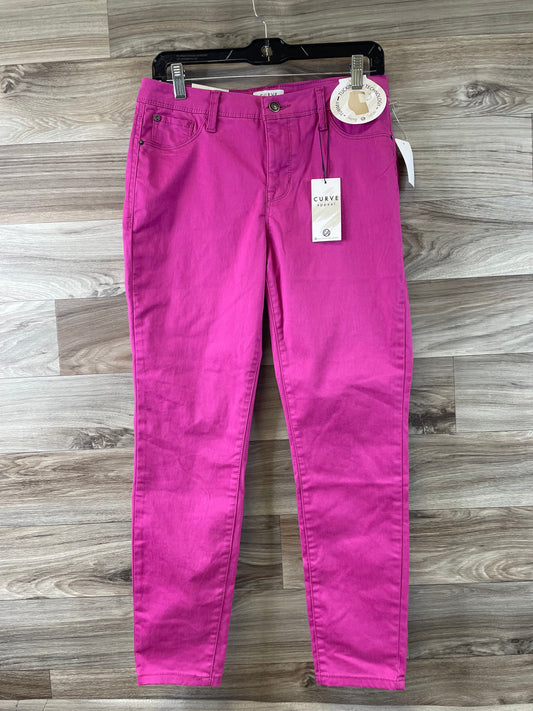 Purple Jeans Jeggings Curve Appeal, Size 8