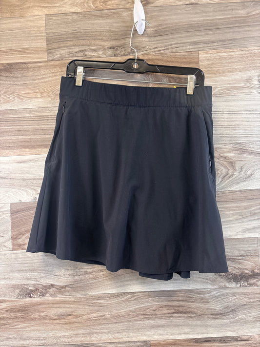 Skort By Talbots In Black, Size: Xl