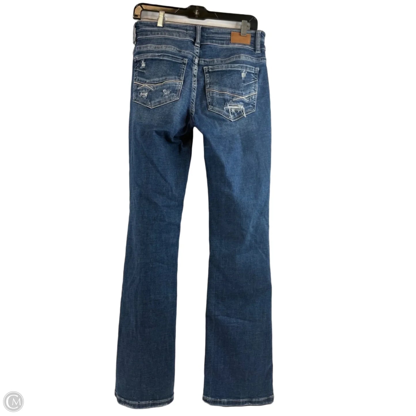 Jeans Straight By Bke In Blue Denim, Size: 4