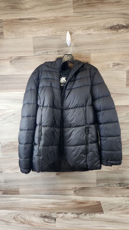 Jacket Puffer & Quilted By Zero Xposure In Black, Size: Xl