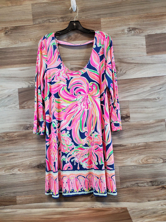 Dress Designer By Lilly Pulitzer In Multi-colored, Size: L