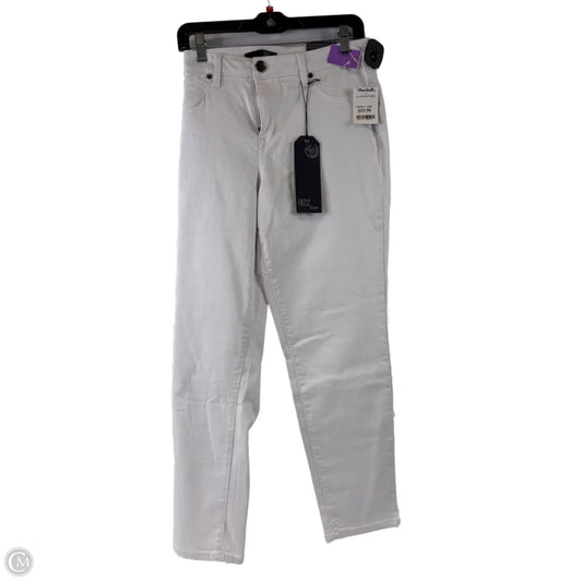 Jeans Skinny By 1822 Denim In White, Size: 16