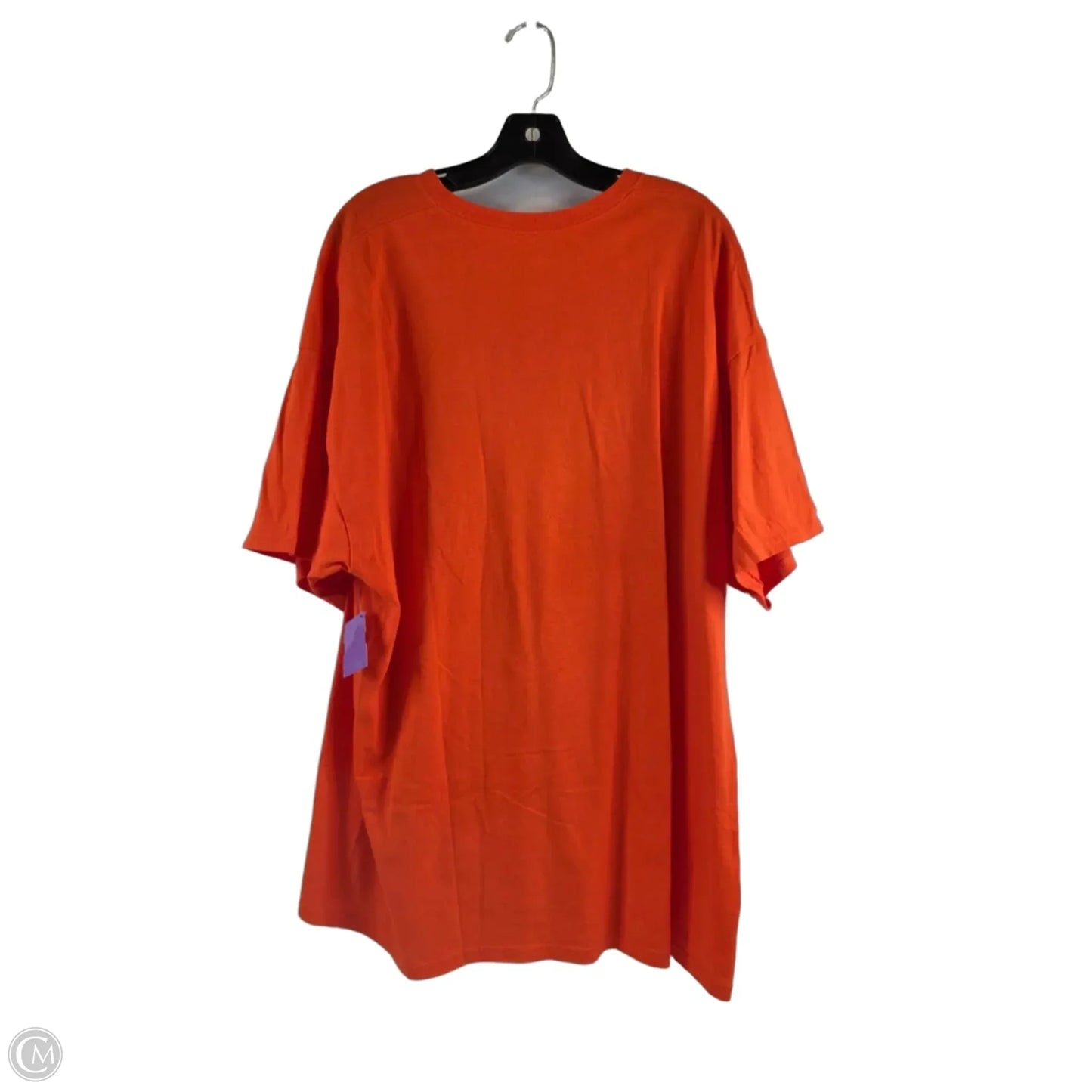 Athletic Top Short Sleeve By Clothes Mentor In Orange, Size: 2x