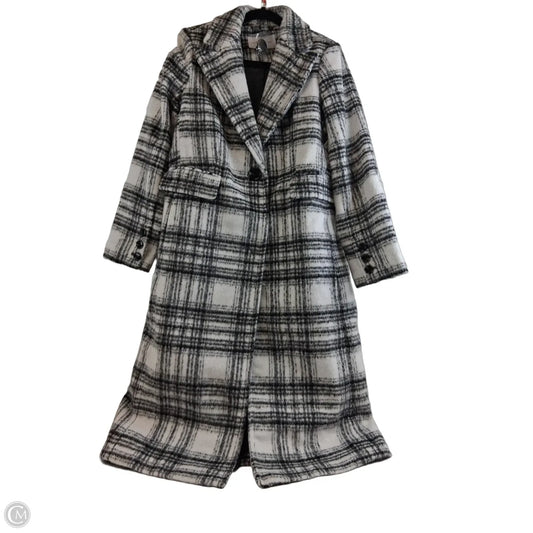 Coat Other By Liz Claiborne In Black & White, Size: Mp