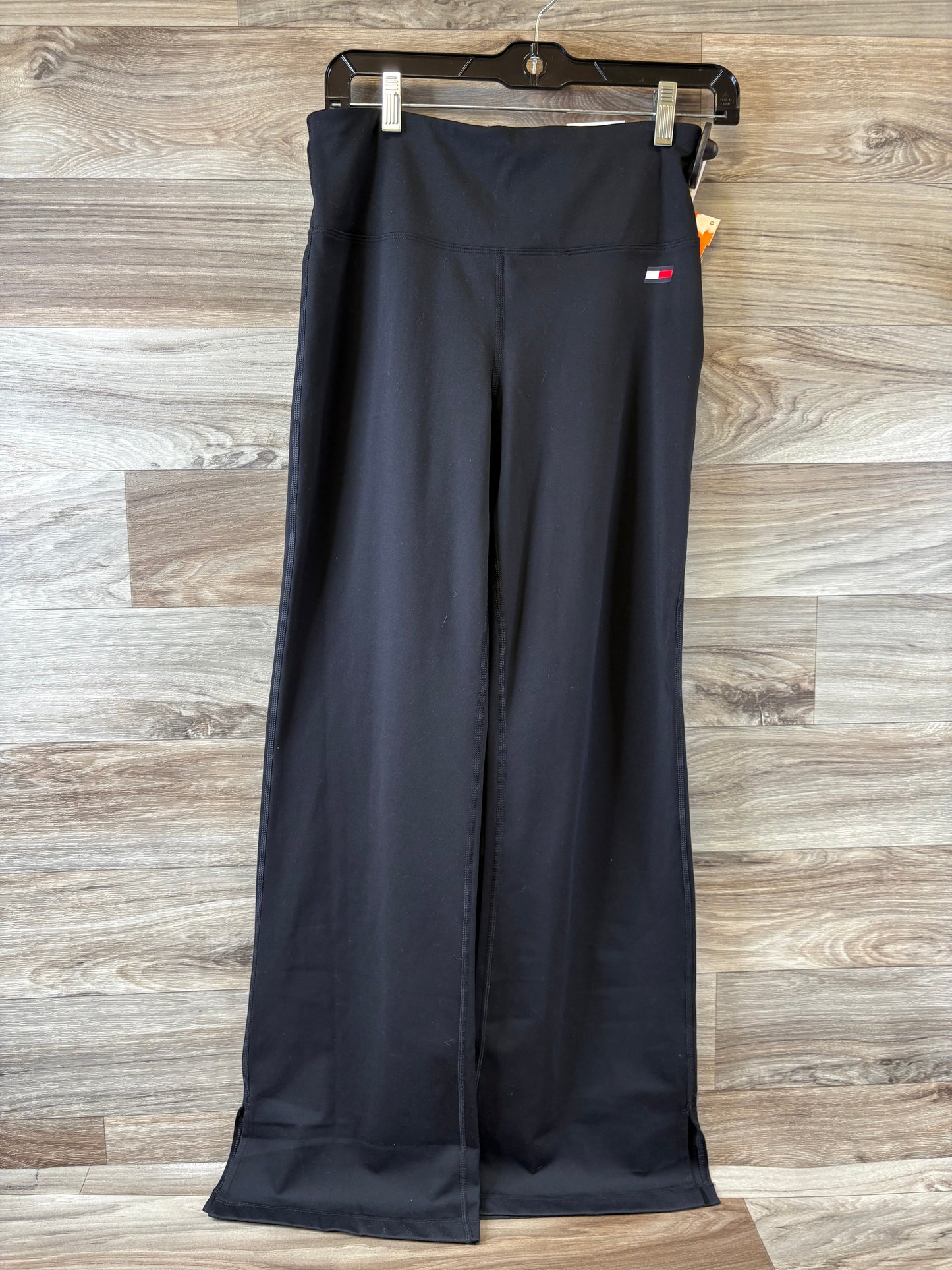 Athletic Leggings By Tommy Hilfiger In Black, Size: M