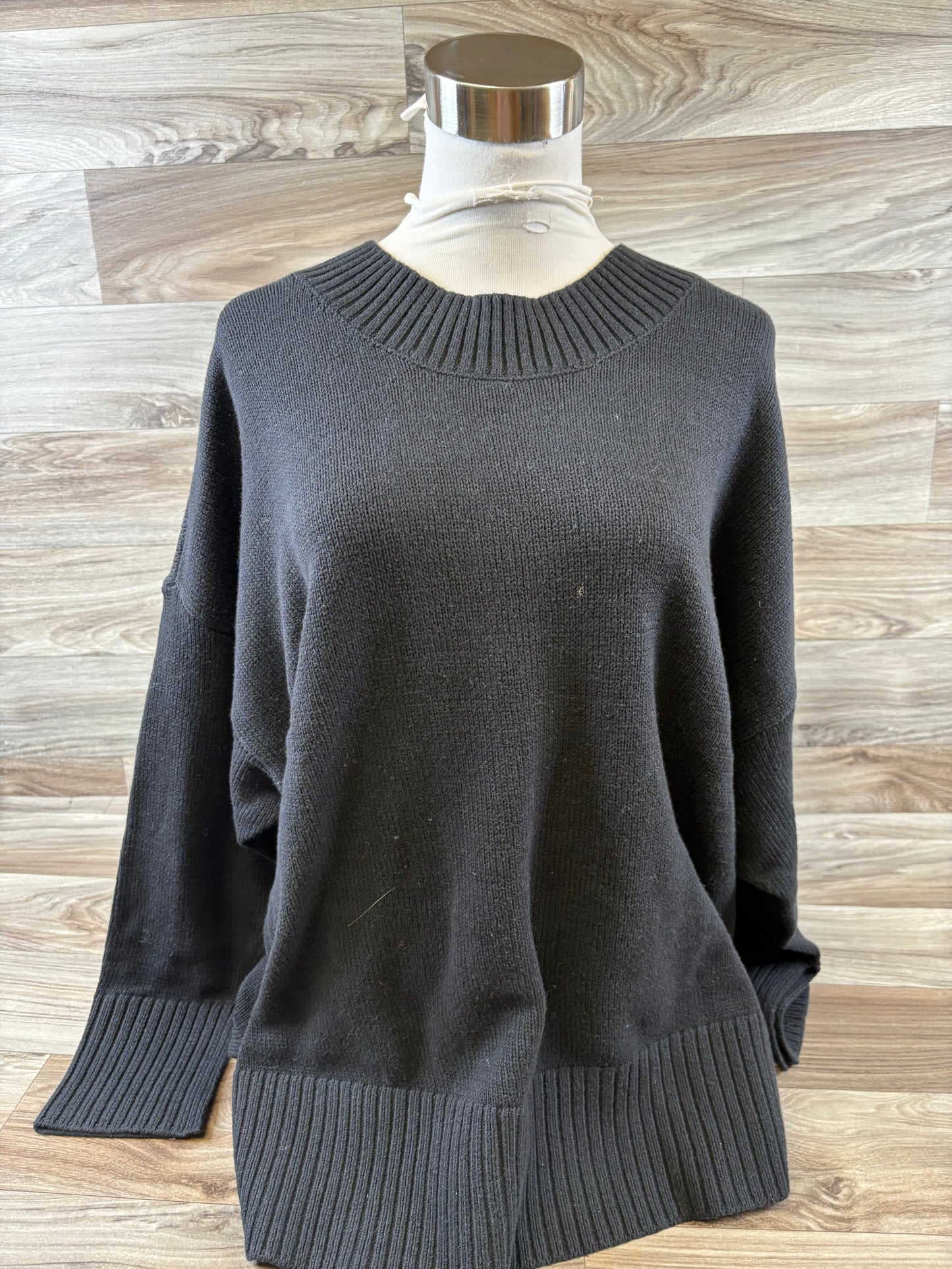 Sweater By Sonoma In Black, Size: 1x