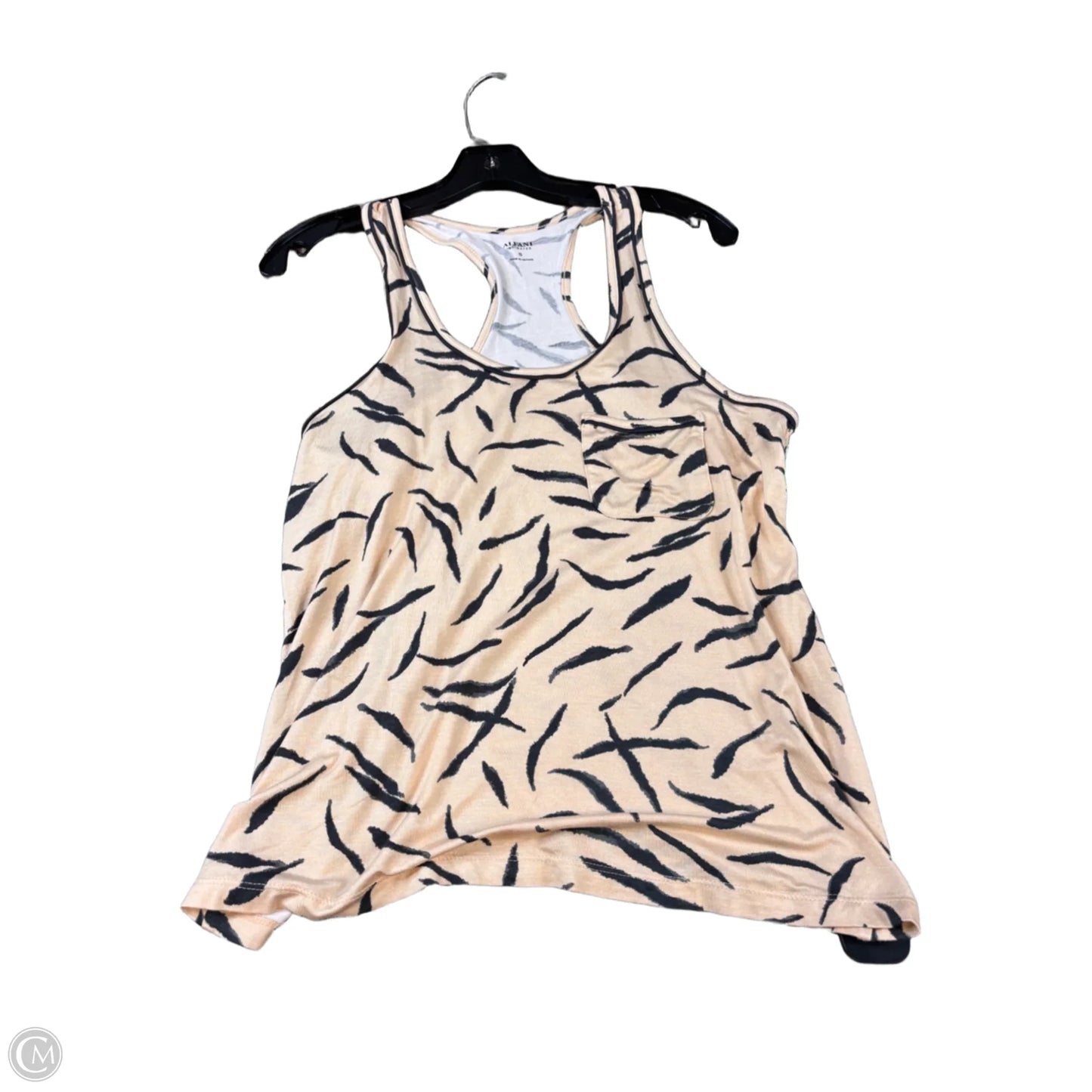 Pajamas 2pc By Cmf In Brown & Cream, Size: S