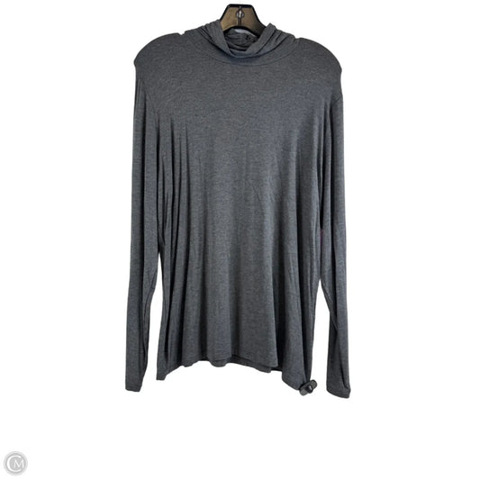 Top Long Sleeve Basic By Style And Company In Grey, Size: Xl