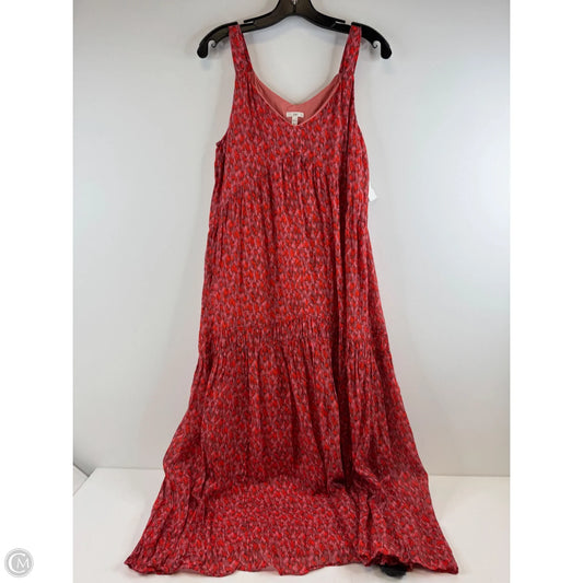 Dress Casual Maxi By Joie In Red, Size: S
