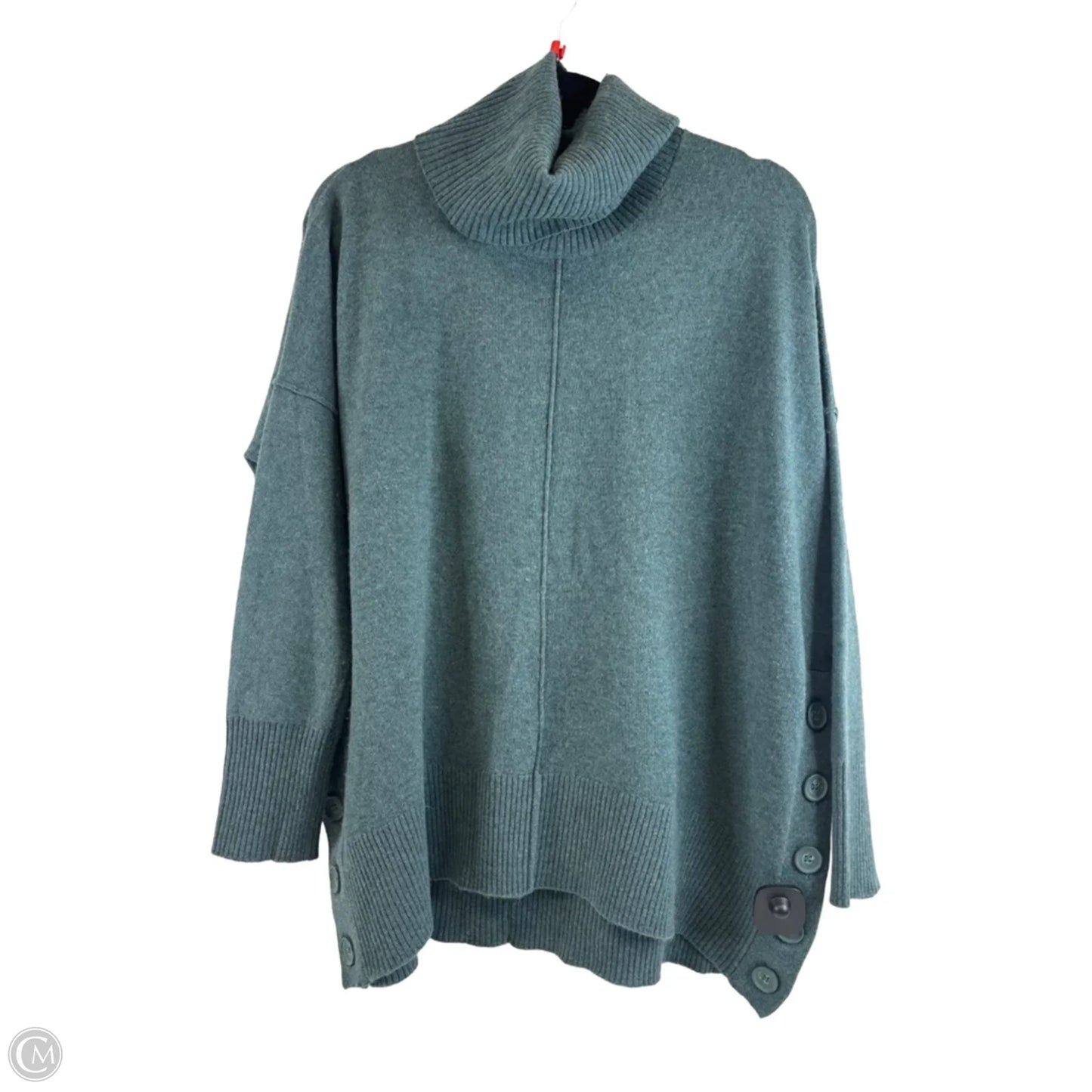 Sweater Cashmere By Max Studio In Teal, Size: L