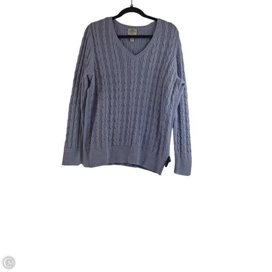 Sweater By St Johns Bay In Purple, Size: 1x
