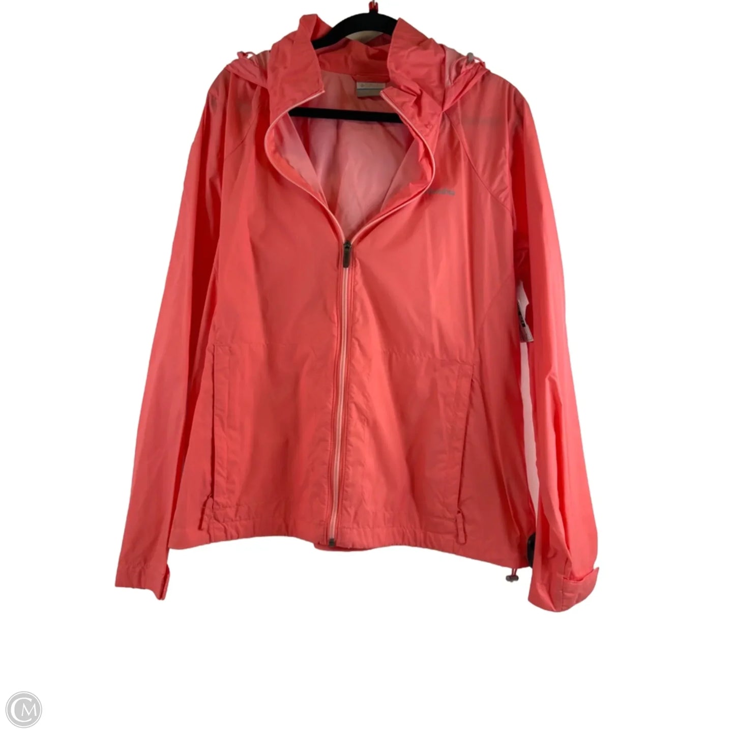 Athletic Jacket By Columbia In Coral, Size: Xl