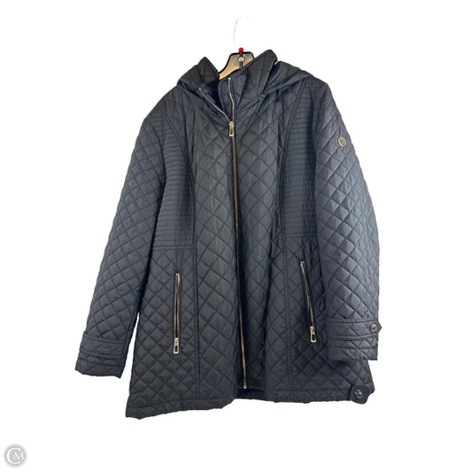 Jacket Puffer & Quilted By Calvin Klein In Black, Size: 1x