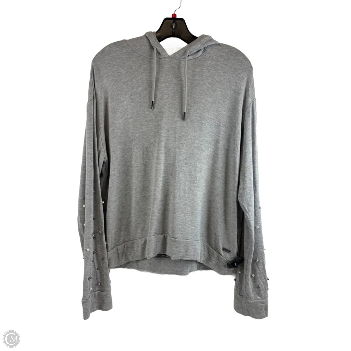 Top Long Sleeve By Marc New York In Grey, Size: L