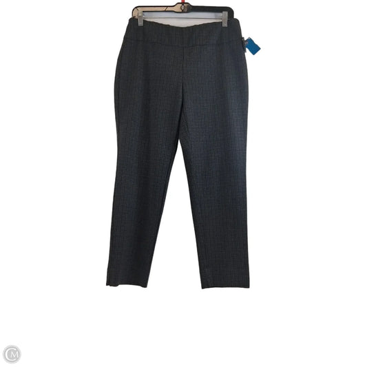 Pants Dress By Zac And Rachel In Blue & Grey, Size: 12