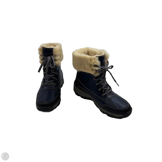 Boots Snow By Clarks In Navy, Size: 10