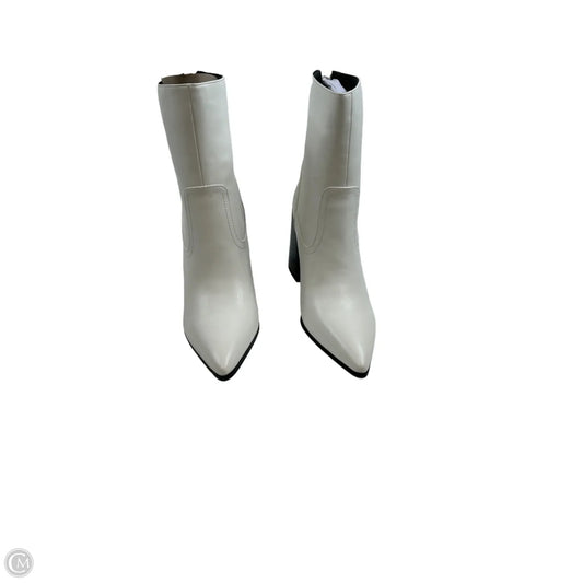 Boots Western By Clothes Mentor In White, Size: 9