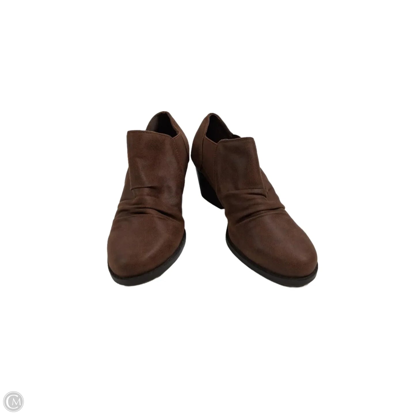 Shoes Heels Block By Bare Traps In Brown, Size: 7