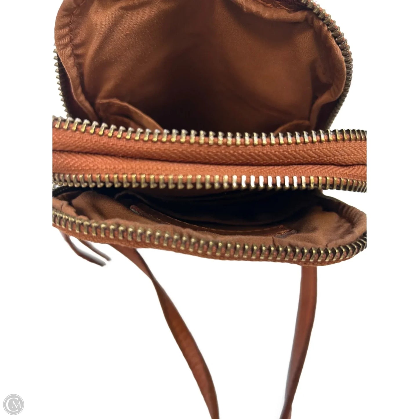 Crossbody Leather By Clothes Mentor, Size: Small