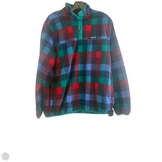 Athletic Fleece By Lands End In Green & Red, Size: L