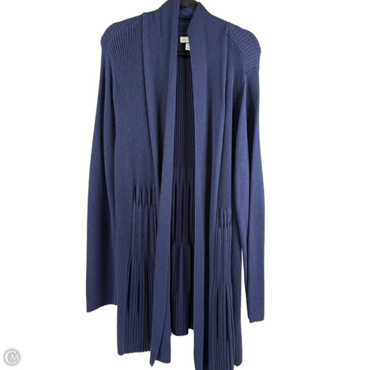 Sweater Cardigan By Charter Club In Navy, Size: Xxl