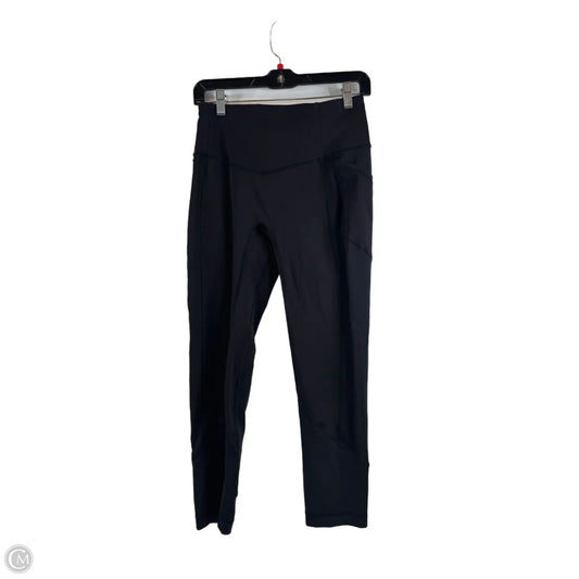 Athletic Leggings By Lululemon In Black, Size: 8