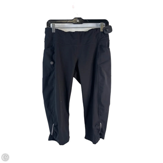 Athletic Leggings Capris By Athleta In Black, Size: M