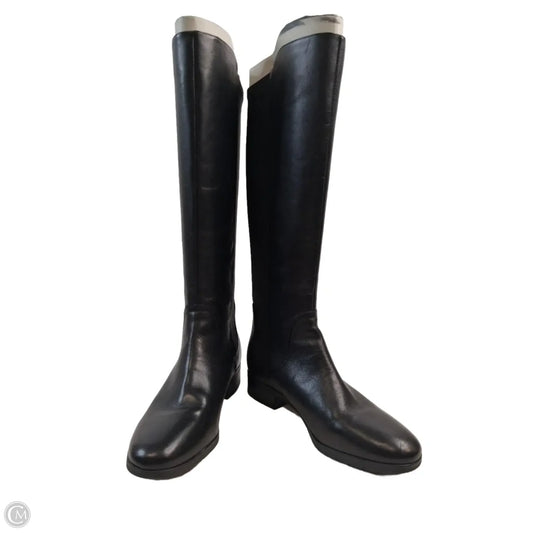 Boots Knee Heels By Easy Spirit In Black, Size: 7