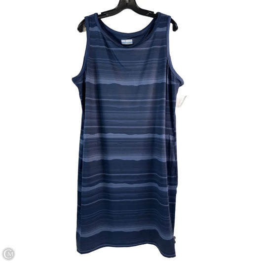 Athletic Dress By Columbia In Blue, Size: Xxl