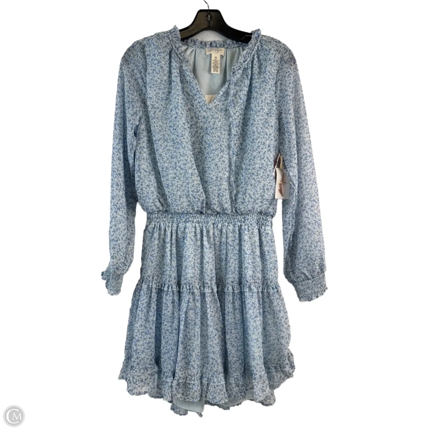 Dress Casual Short By Jessica Simpson In Blue, Size: M