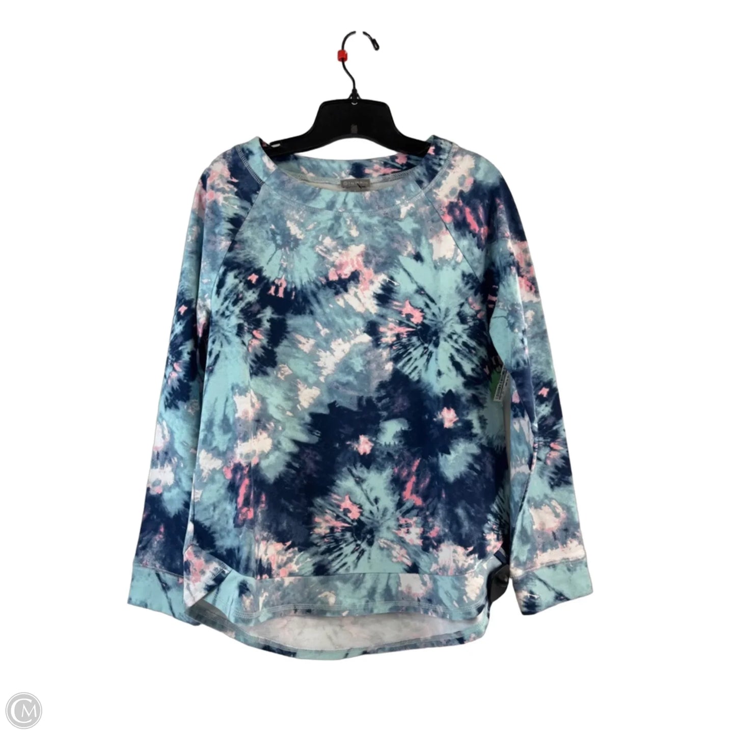 Top Long Sleeve By Talbots In Tie Dye Print, Size: S
