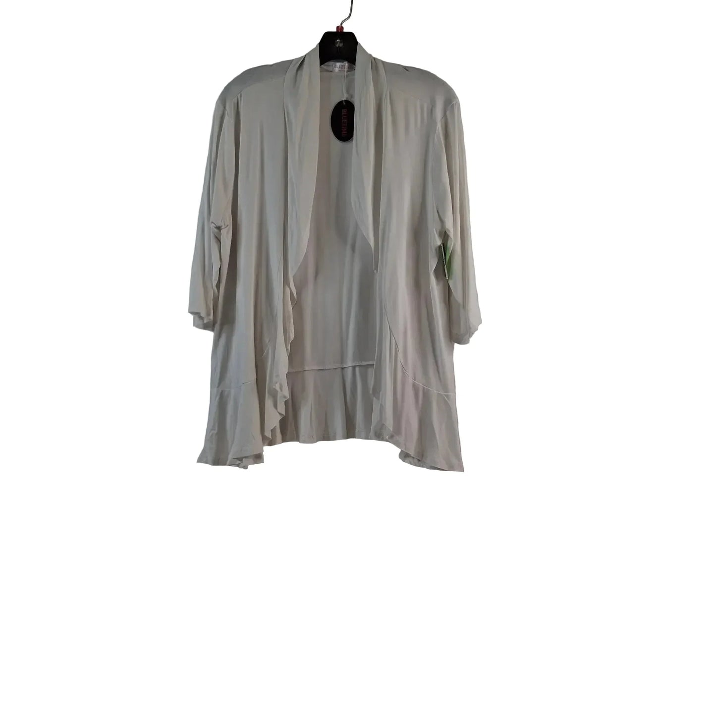 Cardigan By Clothes Mentor In White, Size: Xl