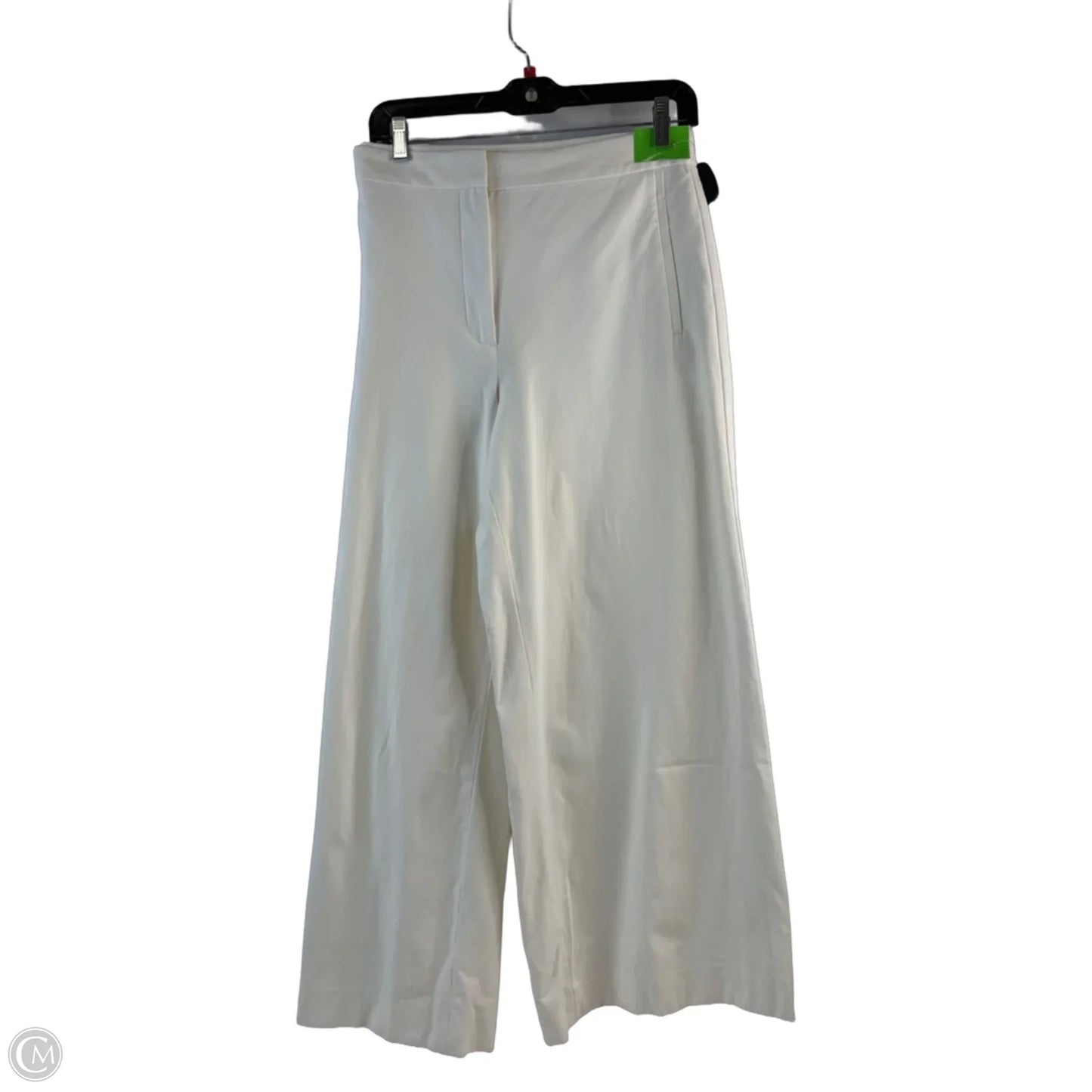Pants Wide Leg By Ann Taylor In White, Size: 12l